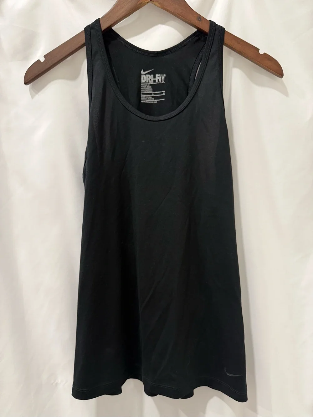 2013 Nike Dri-FIT Womens Tank Top Large Black Racerback